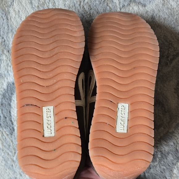 Lucky Step Brown and Cream Women's Sneakers Size 7 - Picture 4 of 7